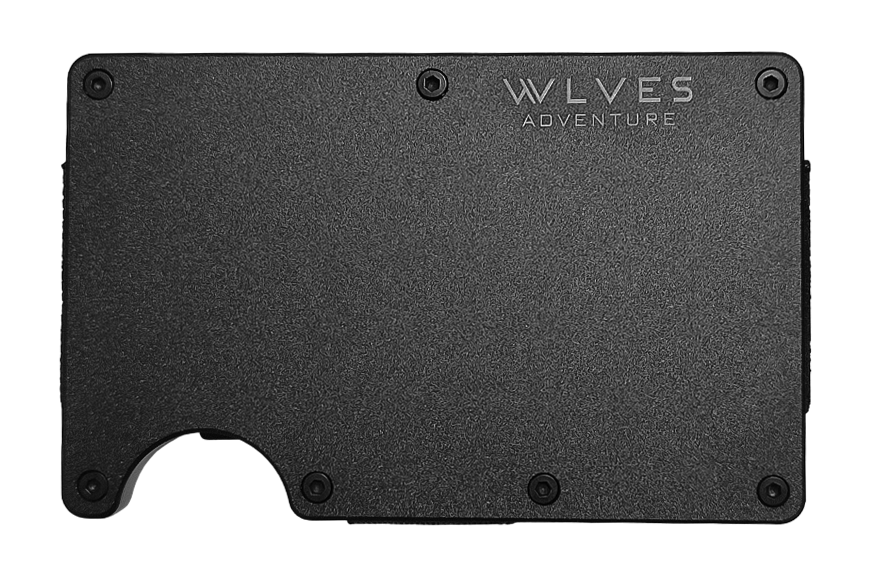 WOLVES WALLET BLACK